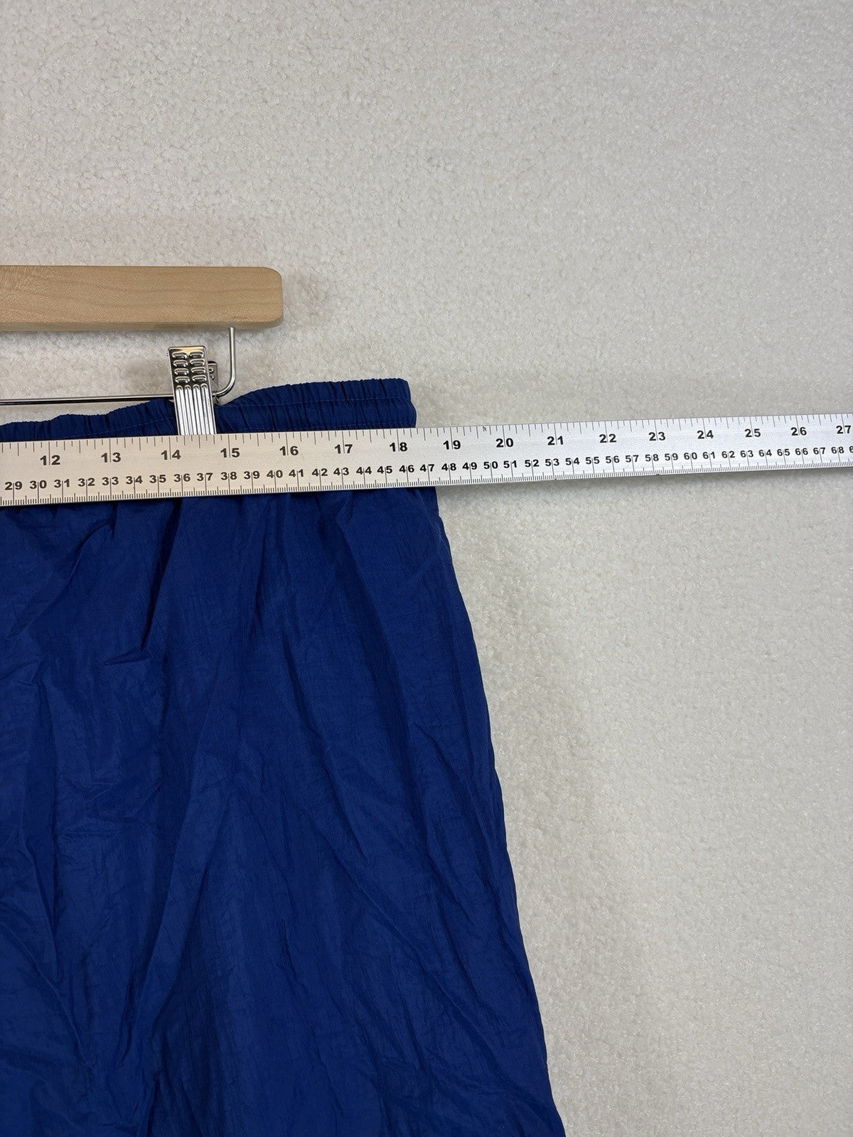 Vintage Puma Track Pants Y2K Mens Large Blue Windbreaker Sweatpants Athletic NEW