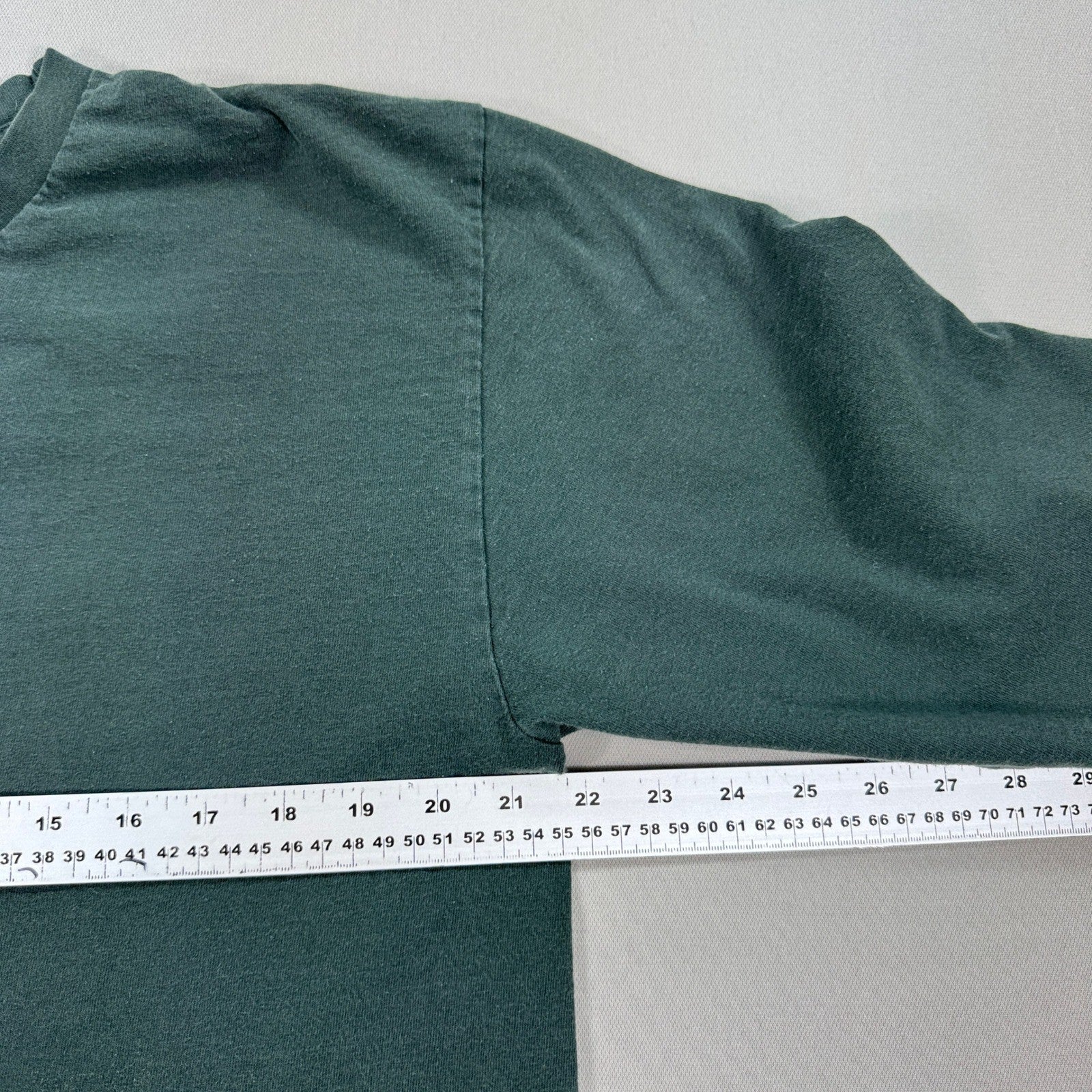 Vintage Y2K Nike Shirt mens Large Green Sage Center Swoosh Long Sleeve Pullover