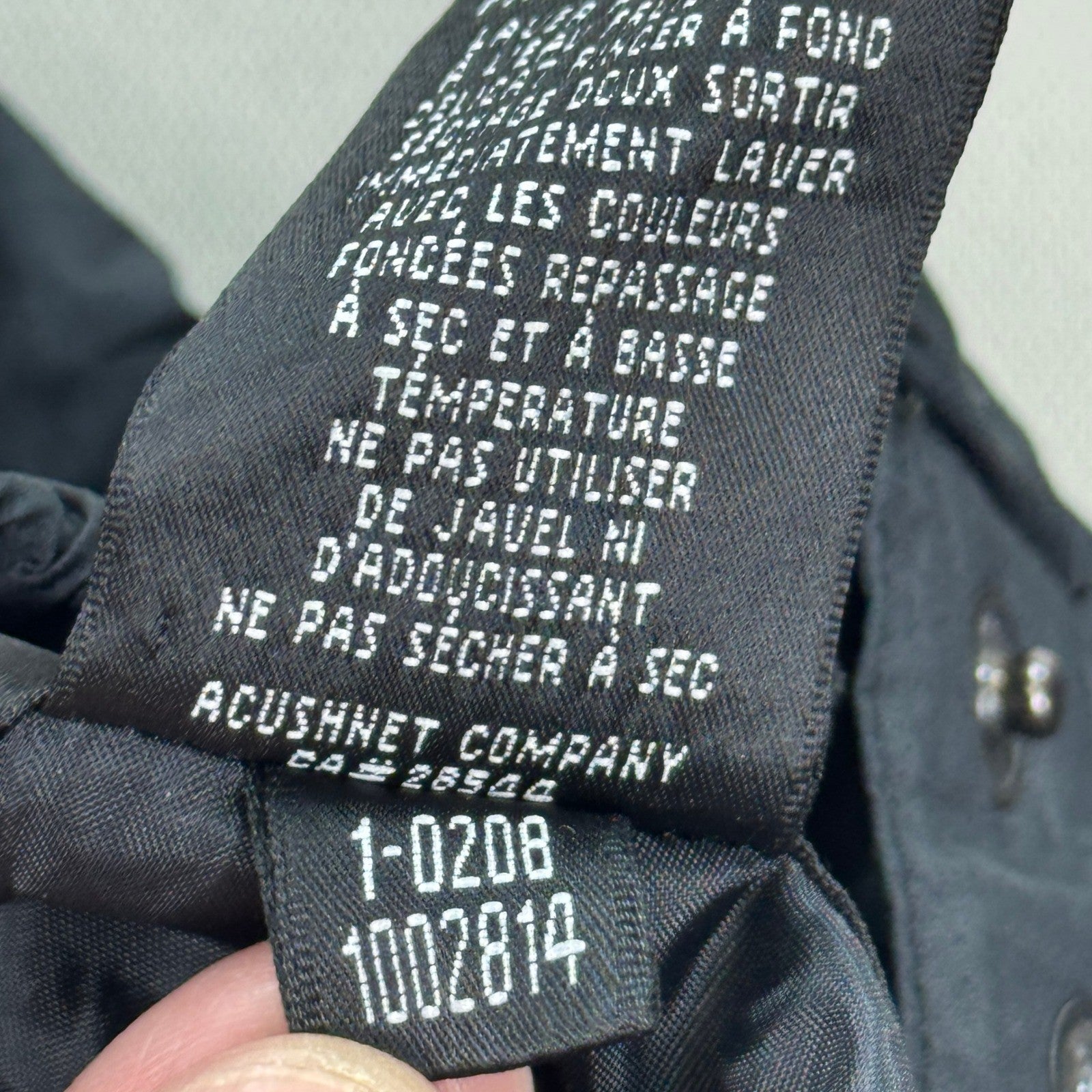 FootJoy Dryjoys Windbreaker Rain Pants Tearaway Ankle Snap mens Large