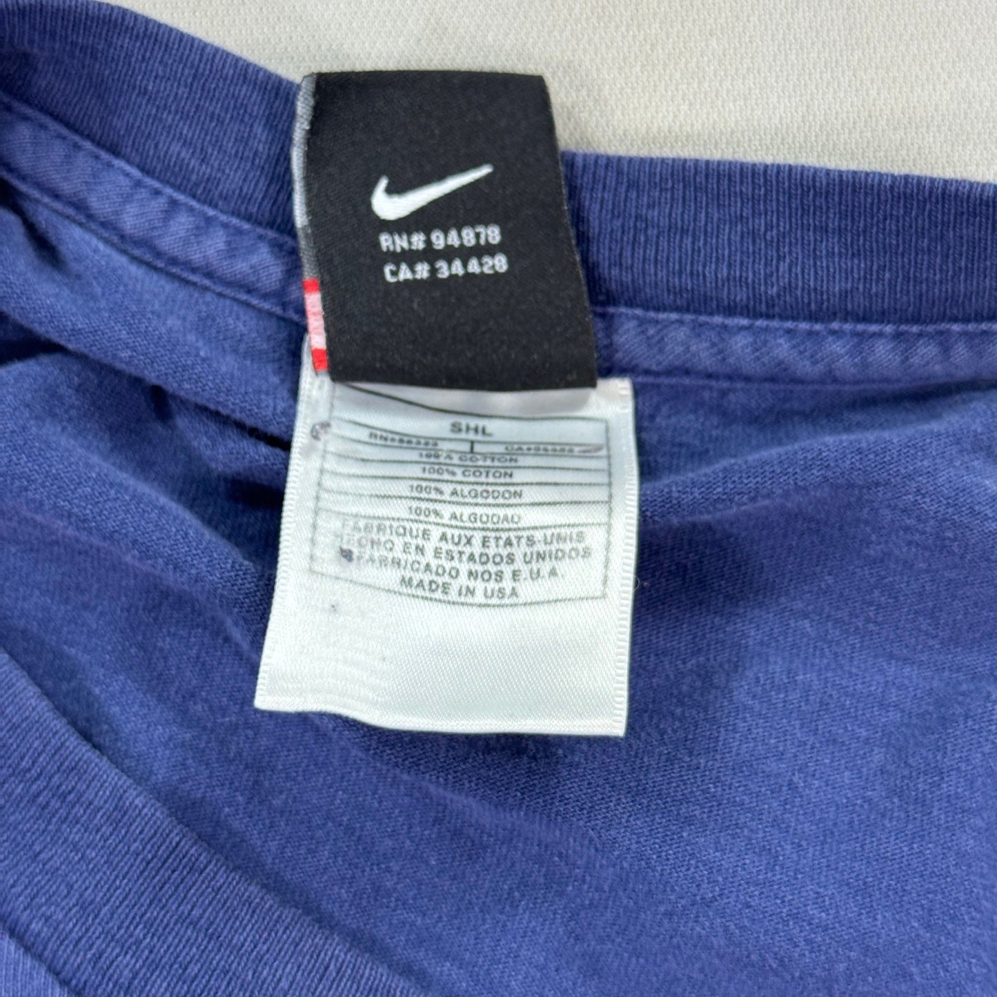 Vintage Tennessee Titans Football Nike Shirt mens 2XL Blue Made in USA