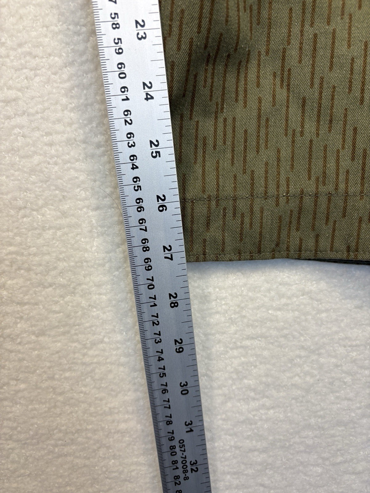 DDR Strichtarn Camo East German Raindrop Army Field Pants  Size L Short Seam