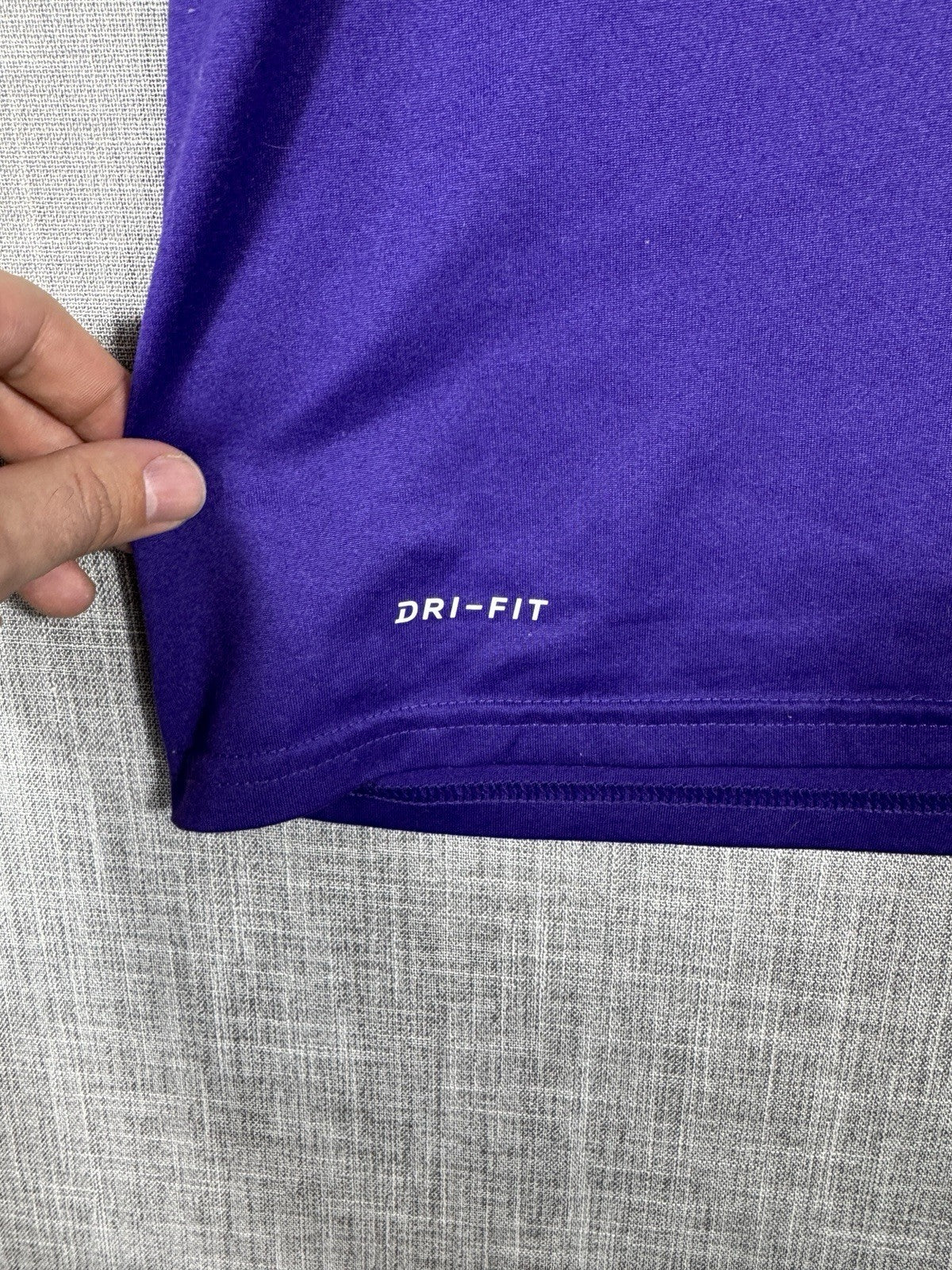 Minnesota Vikings Nike Dri-Fit NFL Equipment Training Shirt Small S