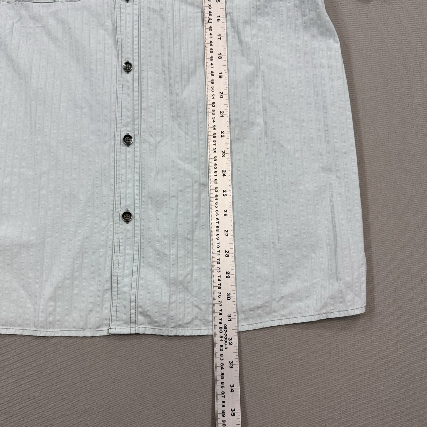 VTG Tommy Bahama Shirt mens Large Green Button Up Beach Silk Beach Short Sleeve