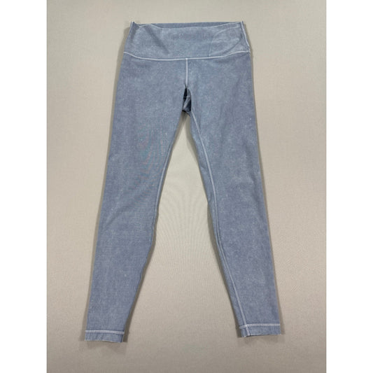 Lululemon Wunder Under High-Rise Leggings Womens Size 10 Light blue Tight Pants