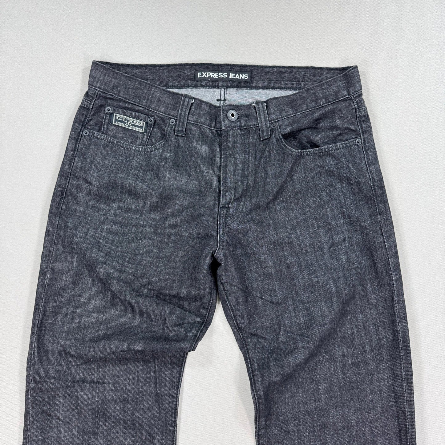 Y2K Guess Express Jeans mens 33x32 Guess Lightweight Stretch Baggy