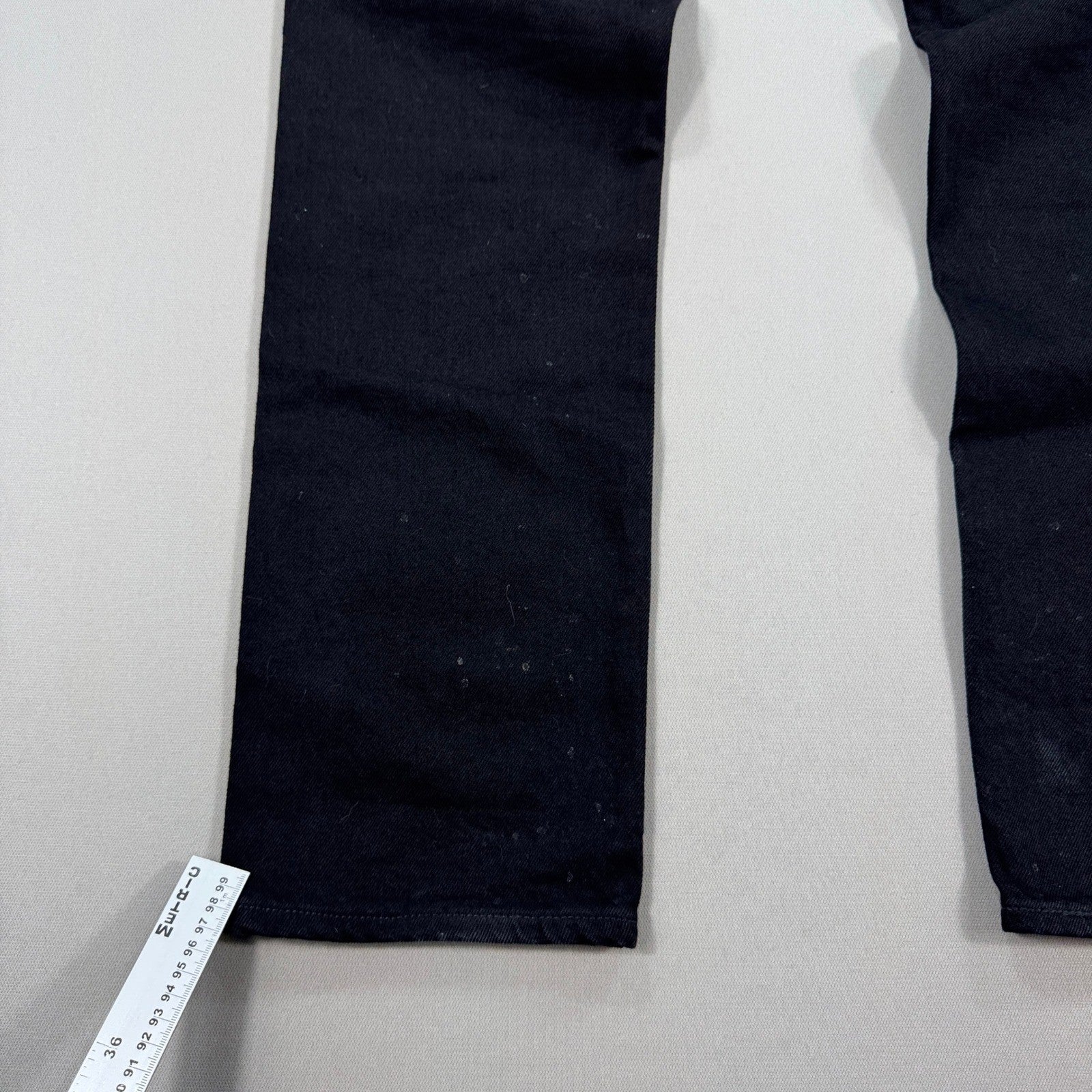 Levi's 501'93 Denim Jeans Big E Mens 29x30 Black Button Fly Straight Leg Premium