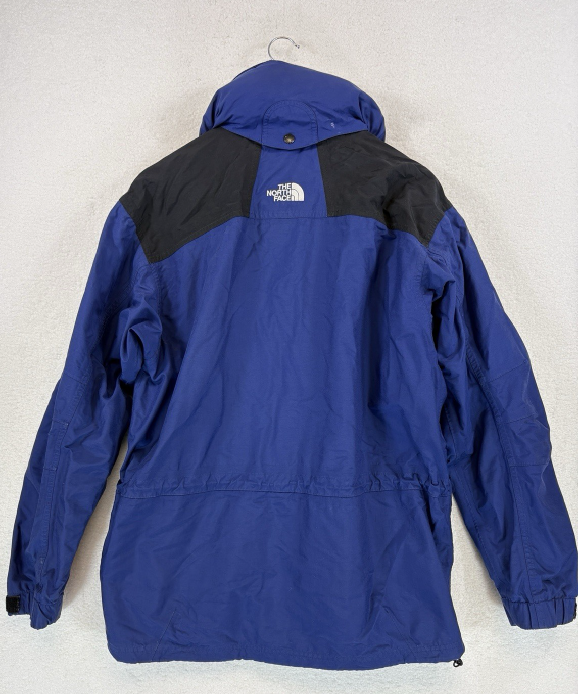 The North Face Nylon Hyvent Parka Jacket Mens Medium Full Zip Hooded Waterproof