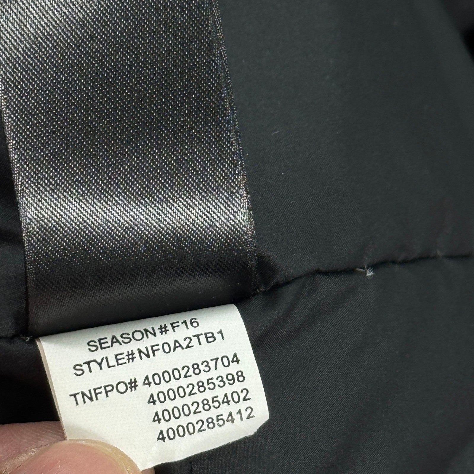 The North Face Parka Winter Jacket Womens 2XL Quilted Hooded Coat Insulated