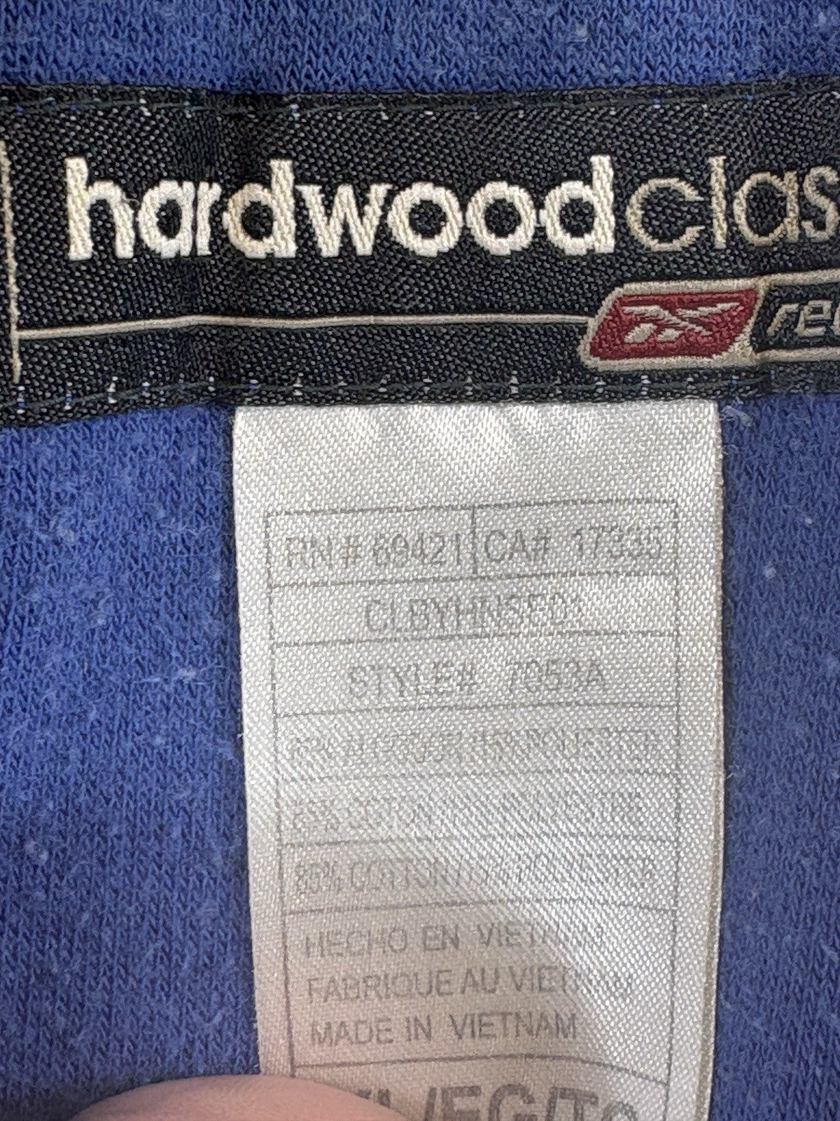 Vintage Reebok Golden State Warriors D'Funkd Richardson #23 Mens Blue Jersey XL