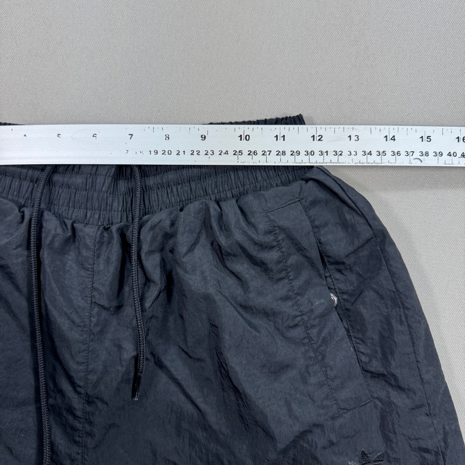 Adidas Primegreen Track Pants Womens XS Black Adicolor Slice Trefoil Joggers