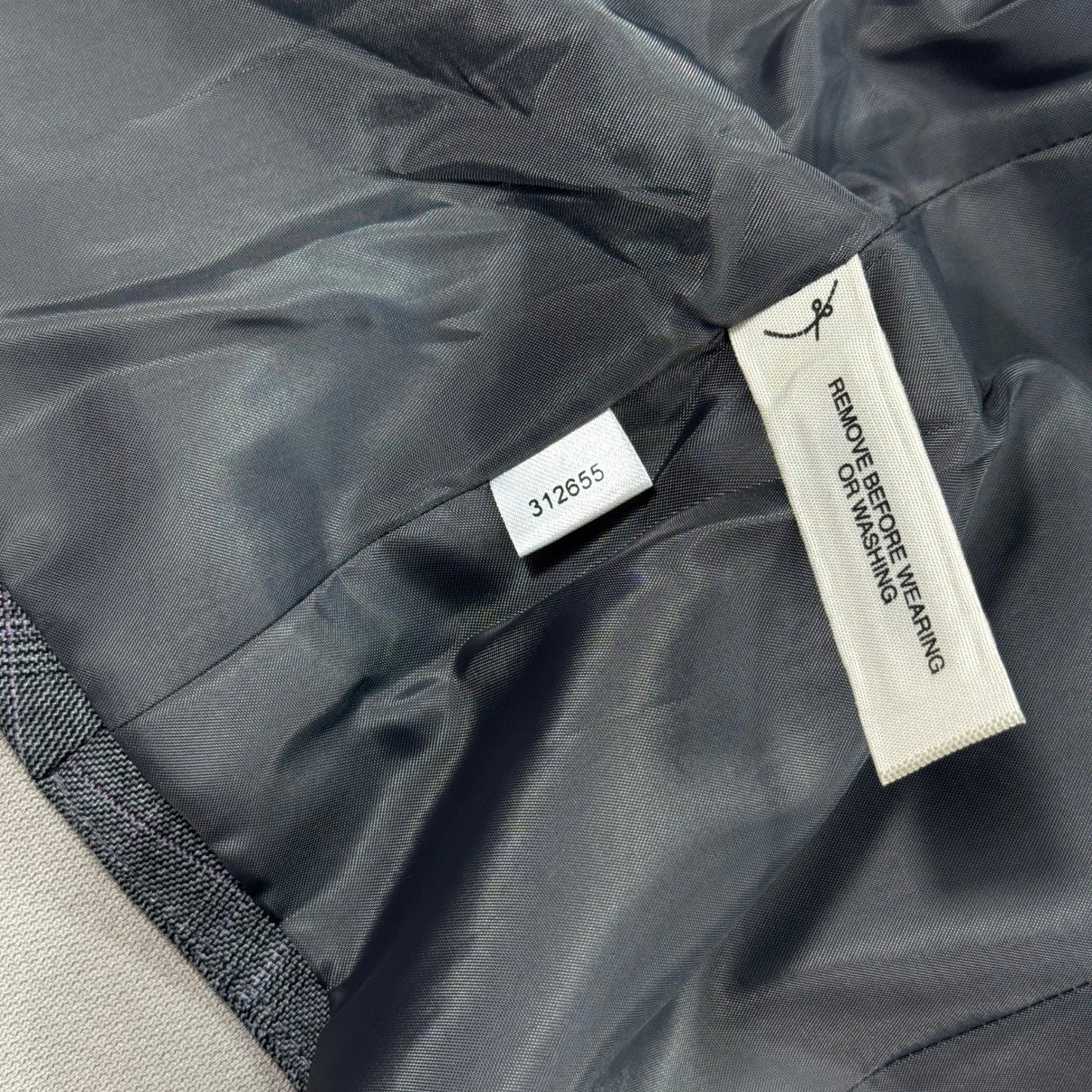 Ann Taylor Blazer Womens Size 12 Gray Plaid Career Office Business Casual