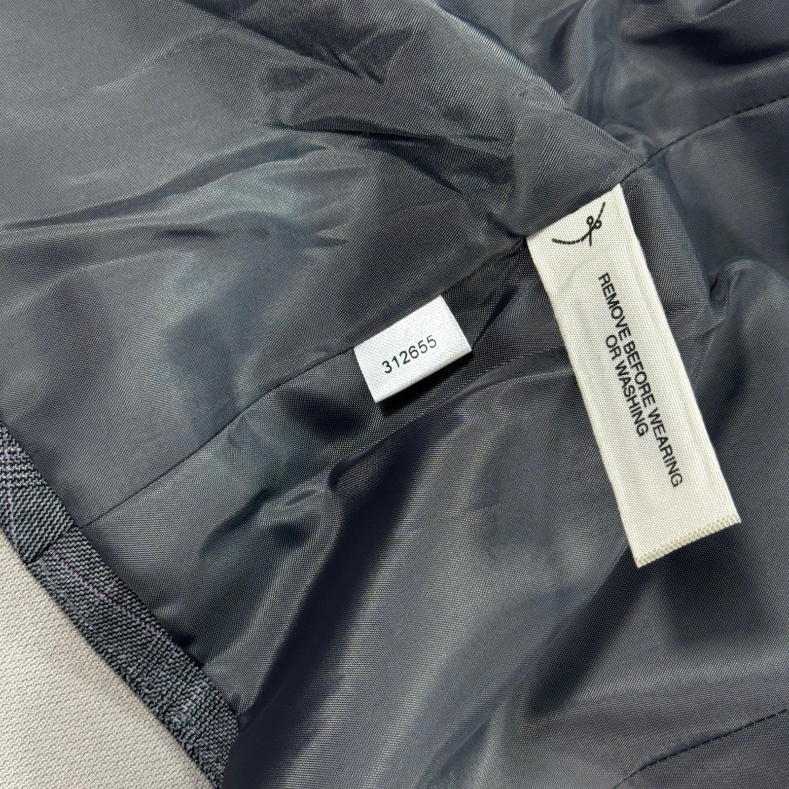 Ann Taylor Blazer Womens Size 12 Gray Plaid Career Office Business Casual