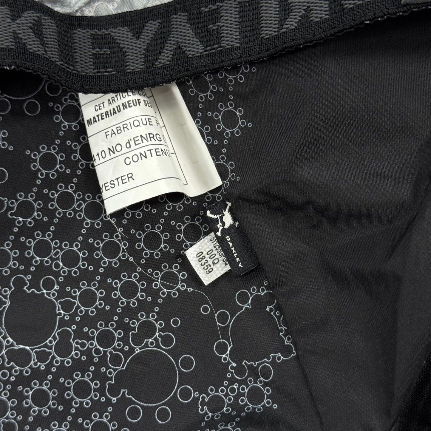 Oakley Snowboard Coat Anorak Fit Hooded Womens Large Gray Pink Insulated