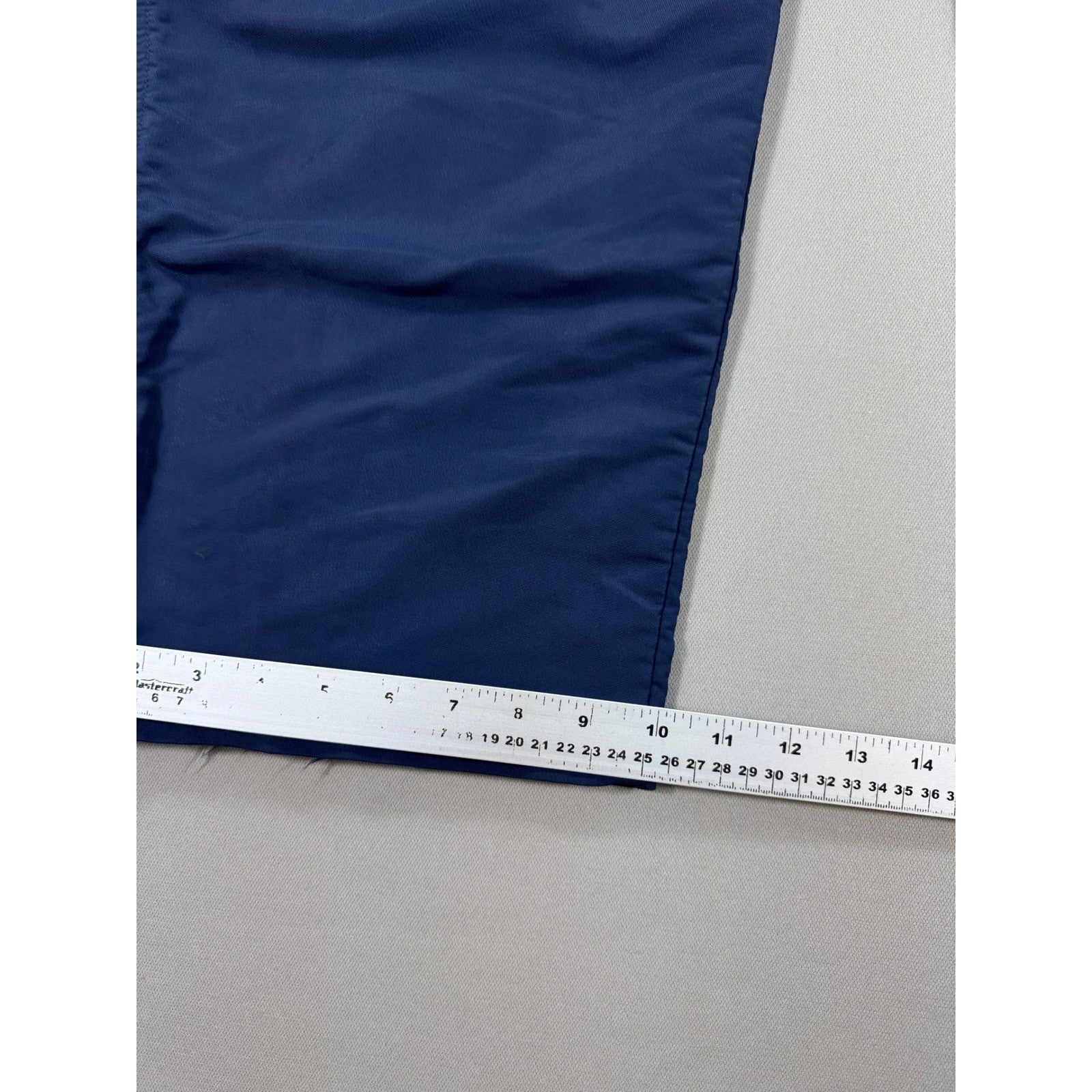 Vintage Nike Track Pants mens XL Navy Blue Full Zip Windbreaker Wide Leg Y2K