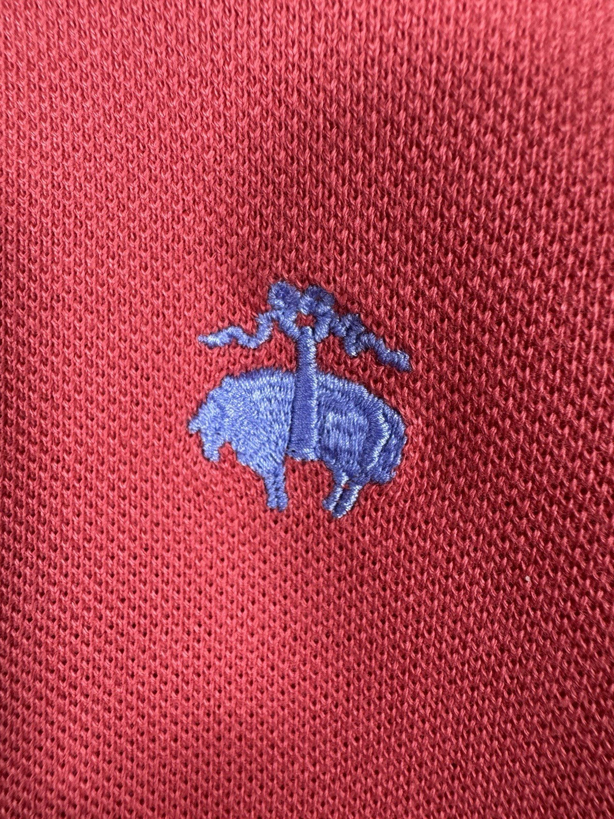 Brooks Brothers Polo Mens Medium Pink Performance Series Golf Short Sleeve Shirt