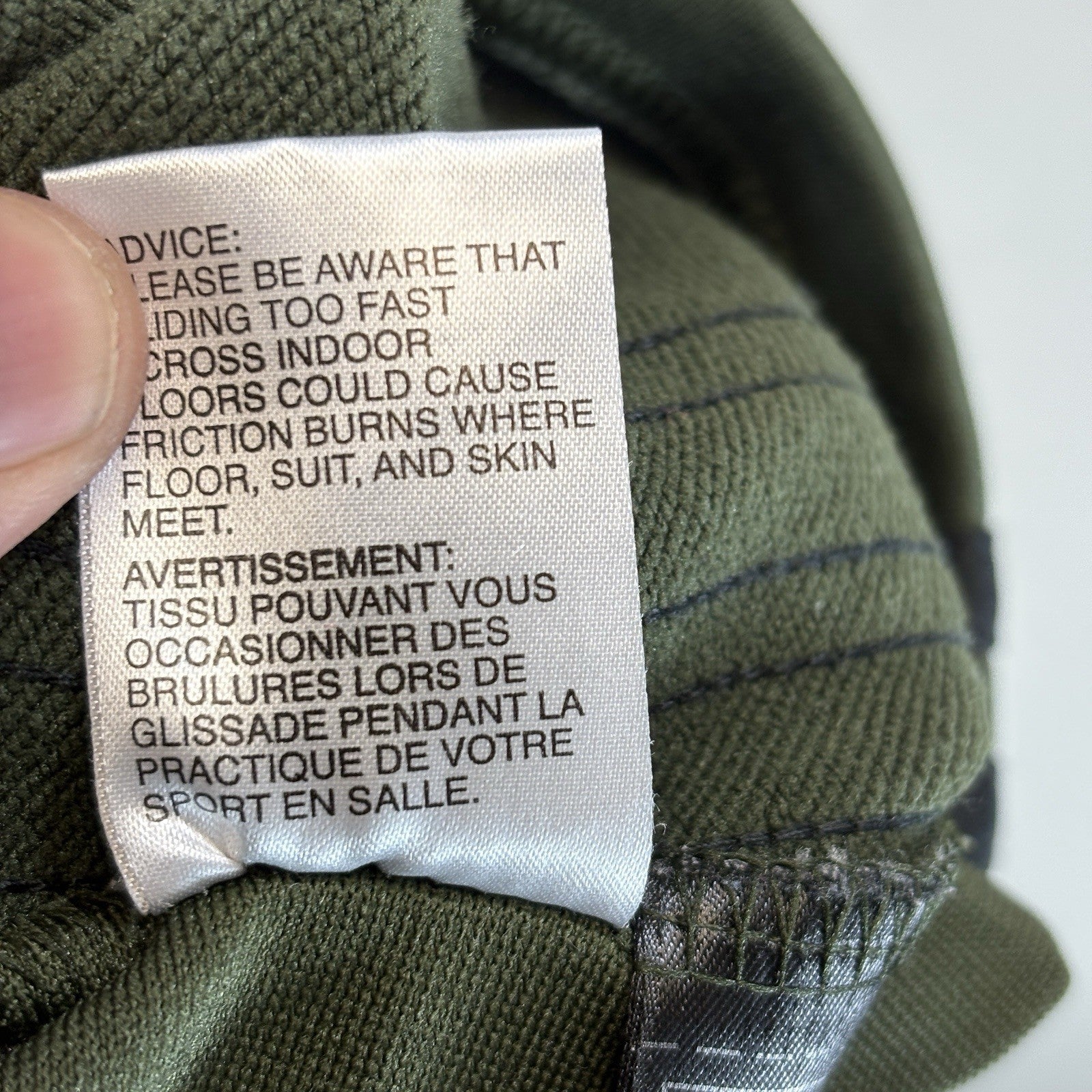 Adidas AC Milan Training Top mens Large Army Green Fly Emirates Soccer Jersey