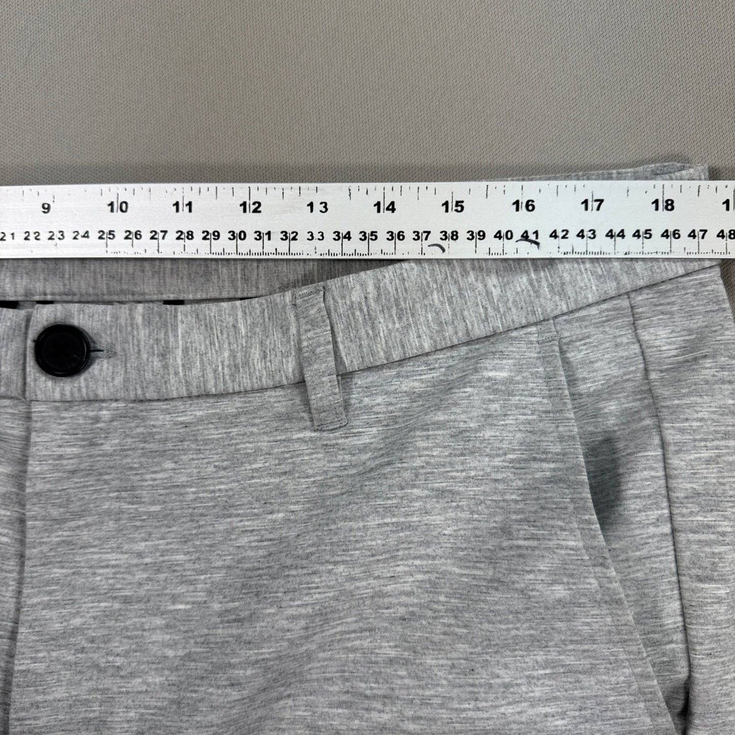 Lindbergh Superflex Dress Pants Mens 2XL Gray Slim Fit Performance Chino Stretch