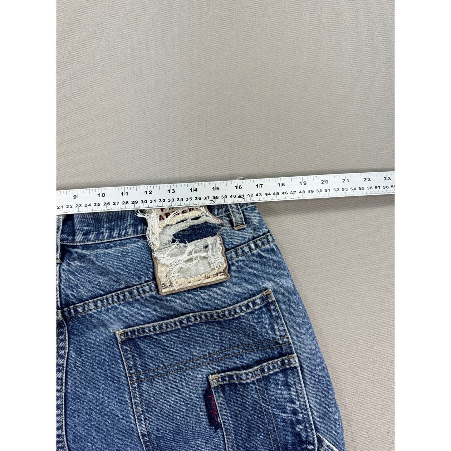 2 Pairs Vintage PHAT FARM Carpenter Jeans mens 34x33/34x34 Light Wash Denim Y2K