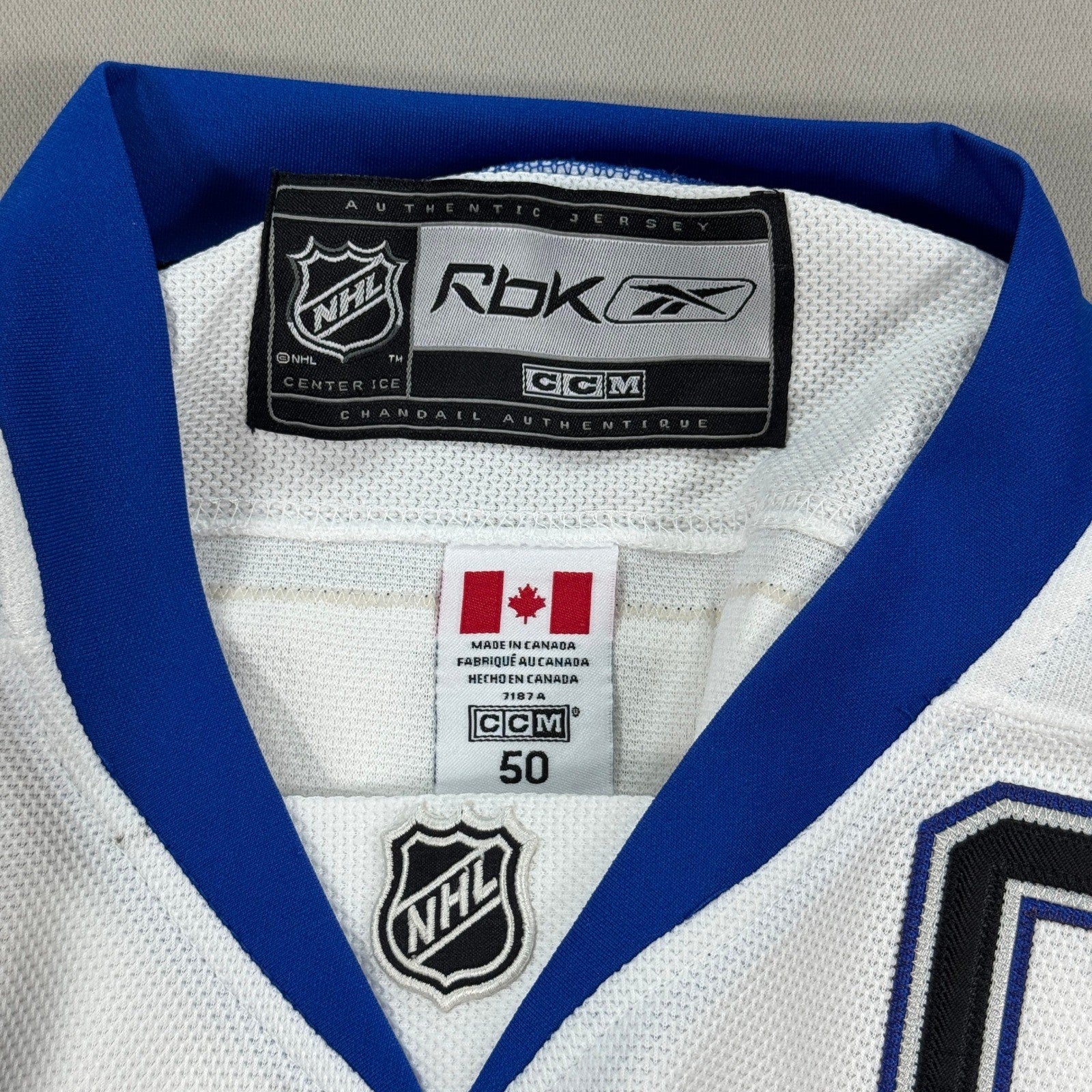 Vincent Lecavalier #4 Tampa Bay Lightning NHL Hockey Jersey Reebok CCM Size 50