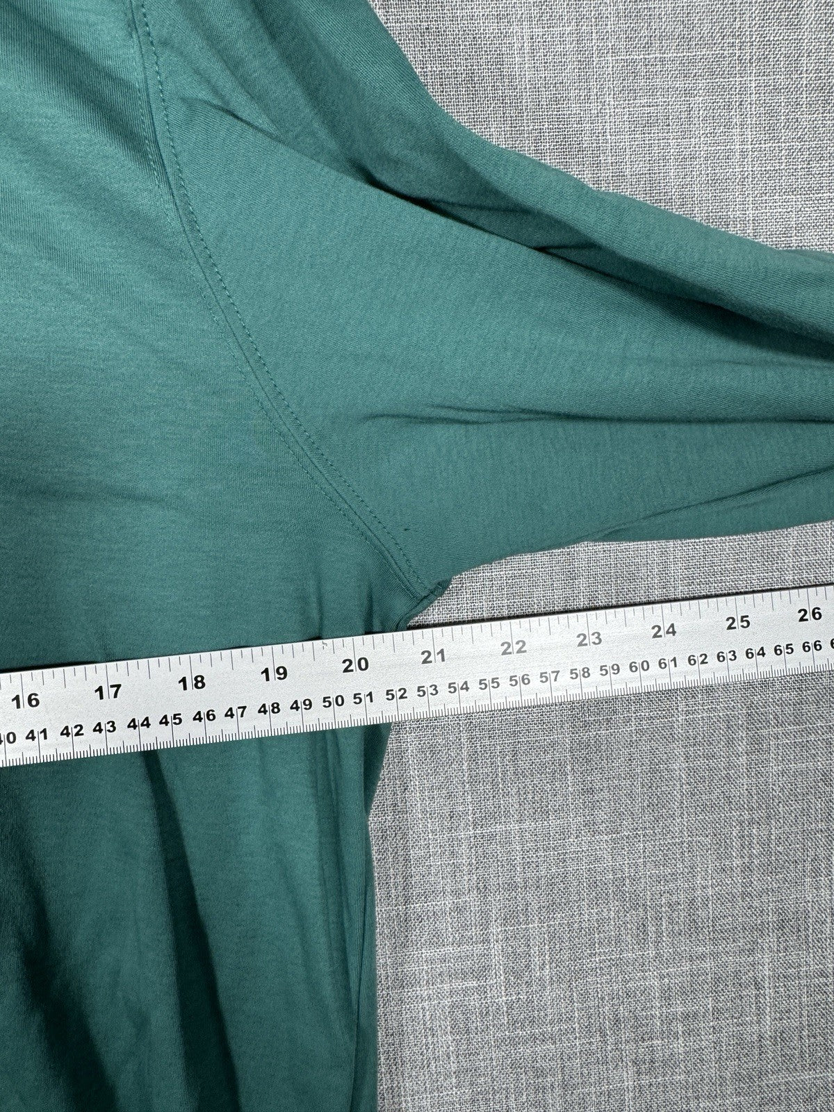 LL Bean Turtleneck Pima Cotton Long Sleeves Green  Mens Large