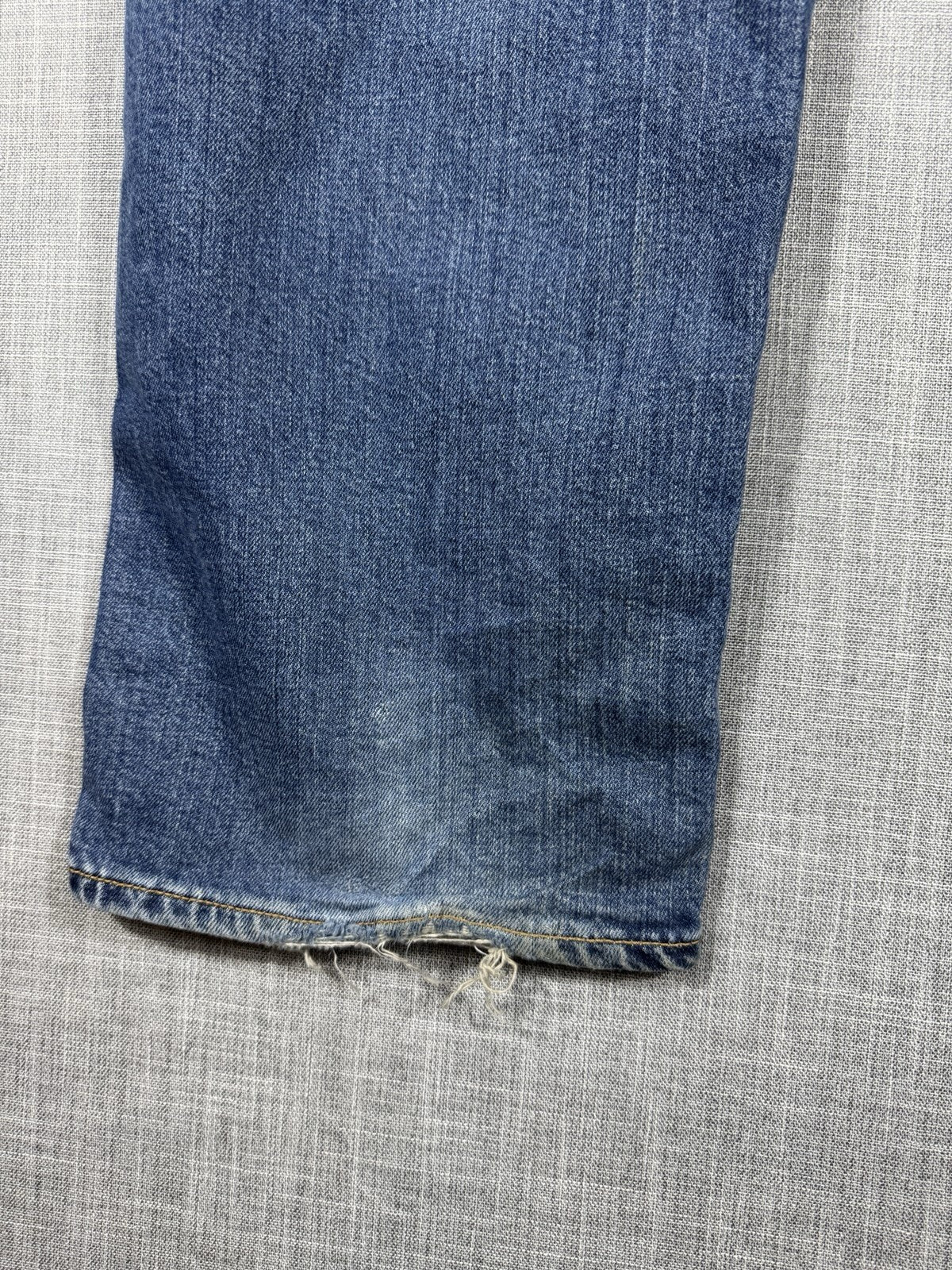 Levi Strauss 505 Straight Leg Loose Blue Jeans Mens 38x30