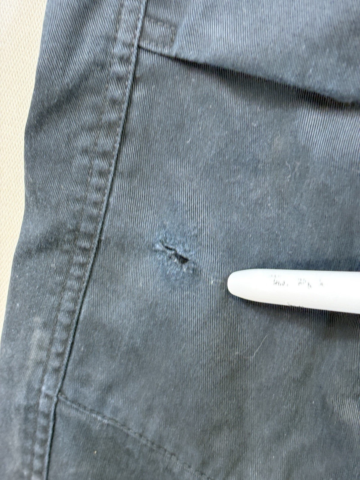 Empyre Pants Cargo mens 28 Relaxed Fit Straight Black Pants Adjustable Waist