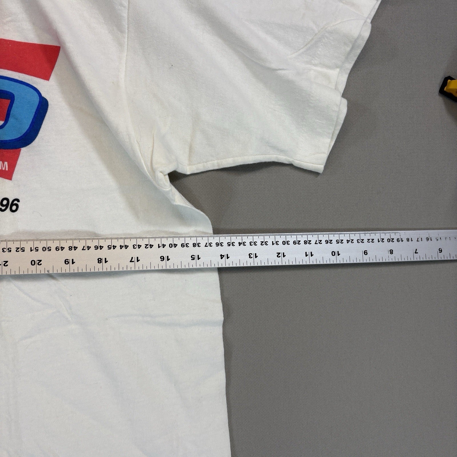 Vintage The Inaugural US 500 Michigan Speedway Single Stitch T Shirt mens 2XL