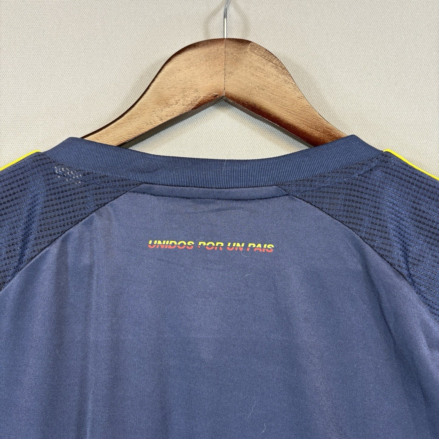 Adidas Climacool Colombia National Team Navy Blue Home Jersey mens Large