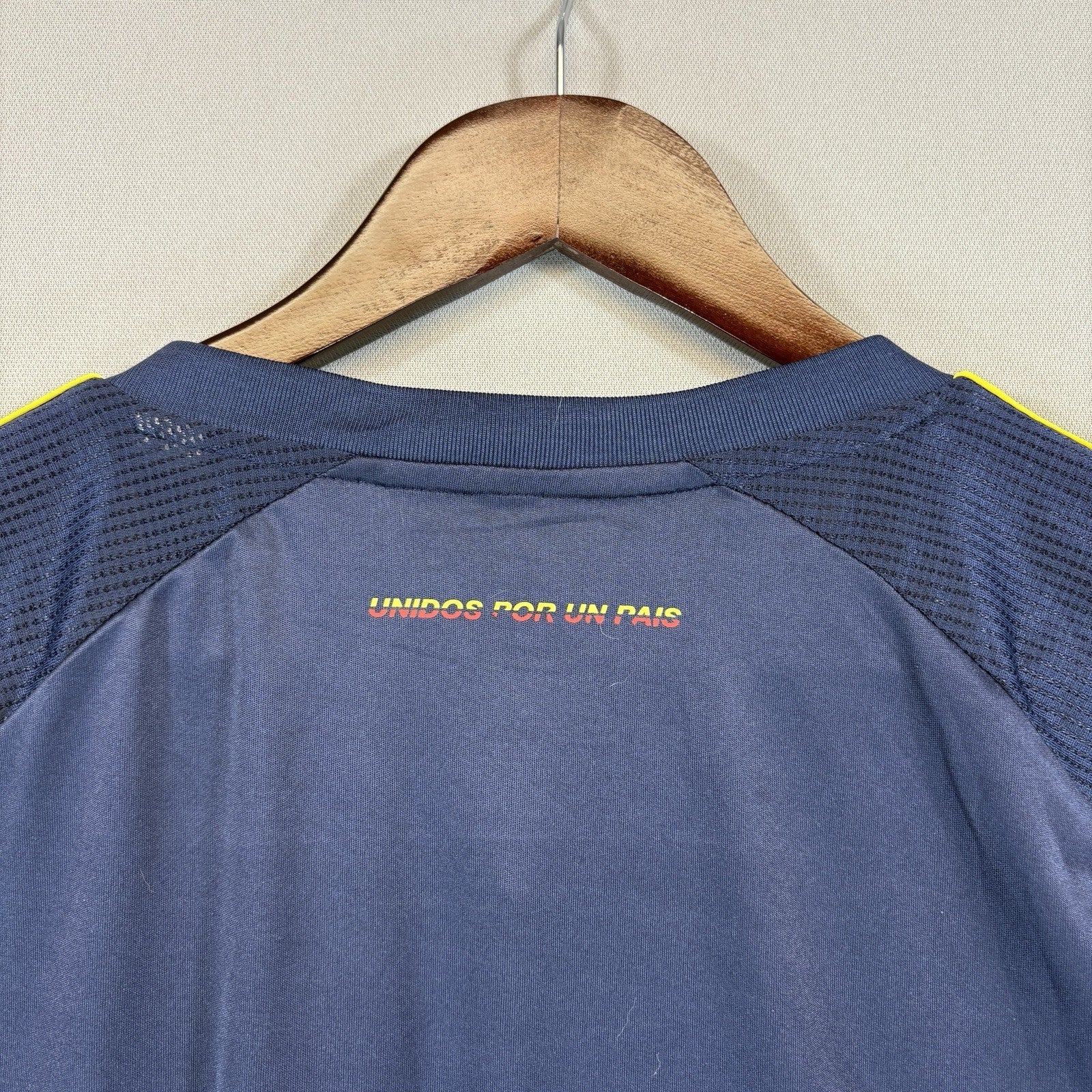 Adidas Climacool Colombia National Team Navy Blue Home Jersey mens Large