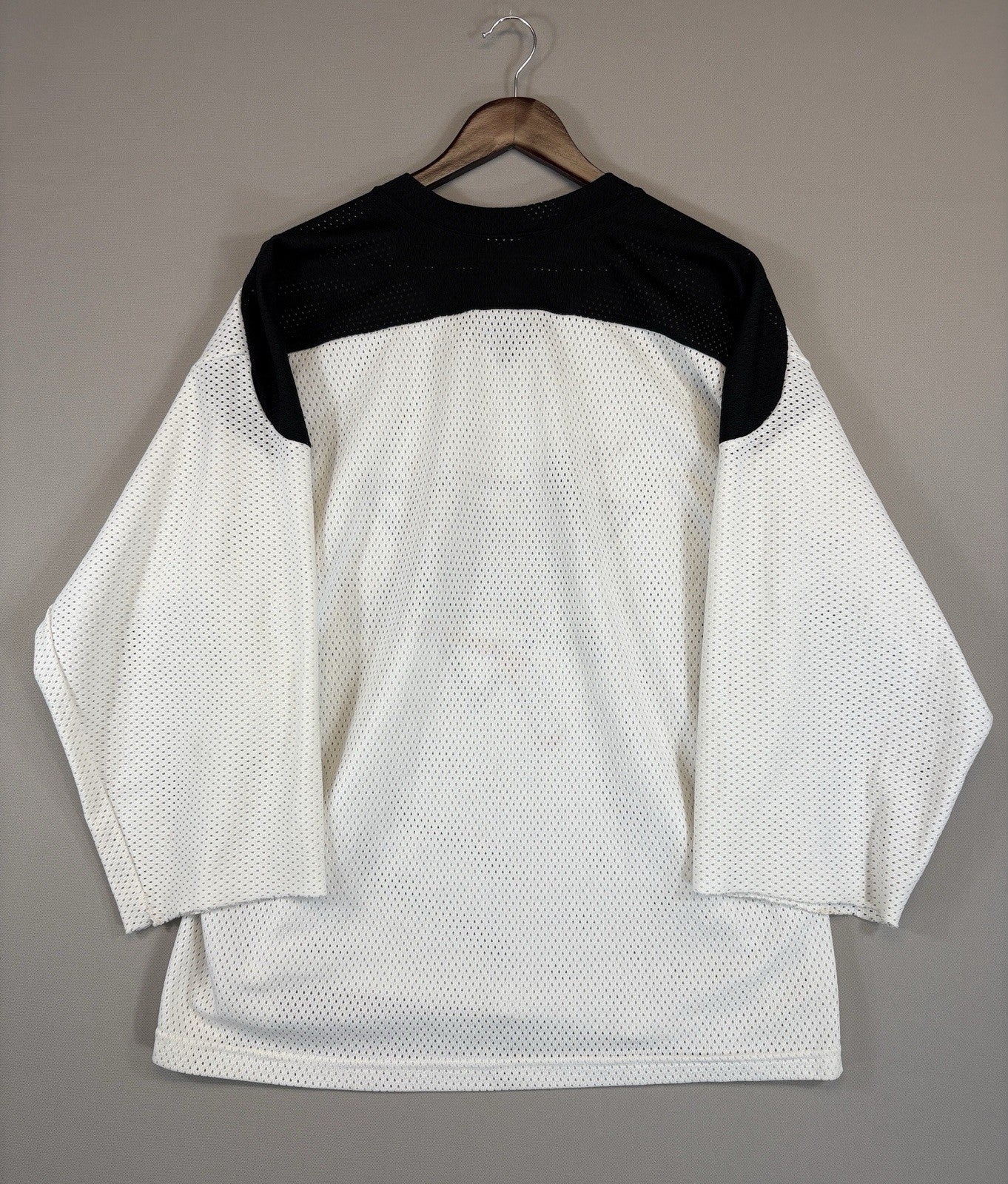 Vintage 1994 San Jose Sharks Ravens Jersey mens XL White Cut off sleeves