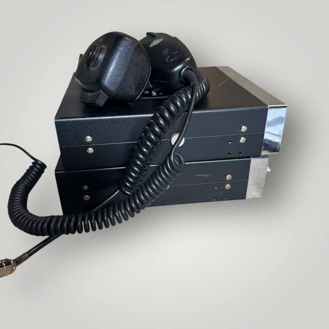 2x Vintage Cobra 29 WX NW ST SoundTracker CB Radios NightWatch Microphones Lot