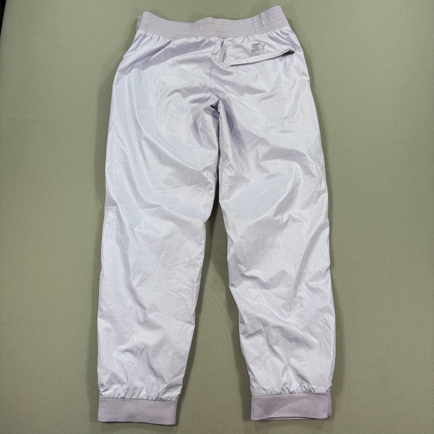 Vintage Starter Black Label Track Pants Side Snap Tear Away mens Small Purple