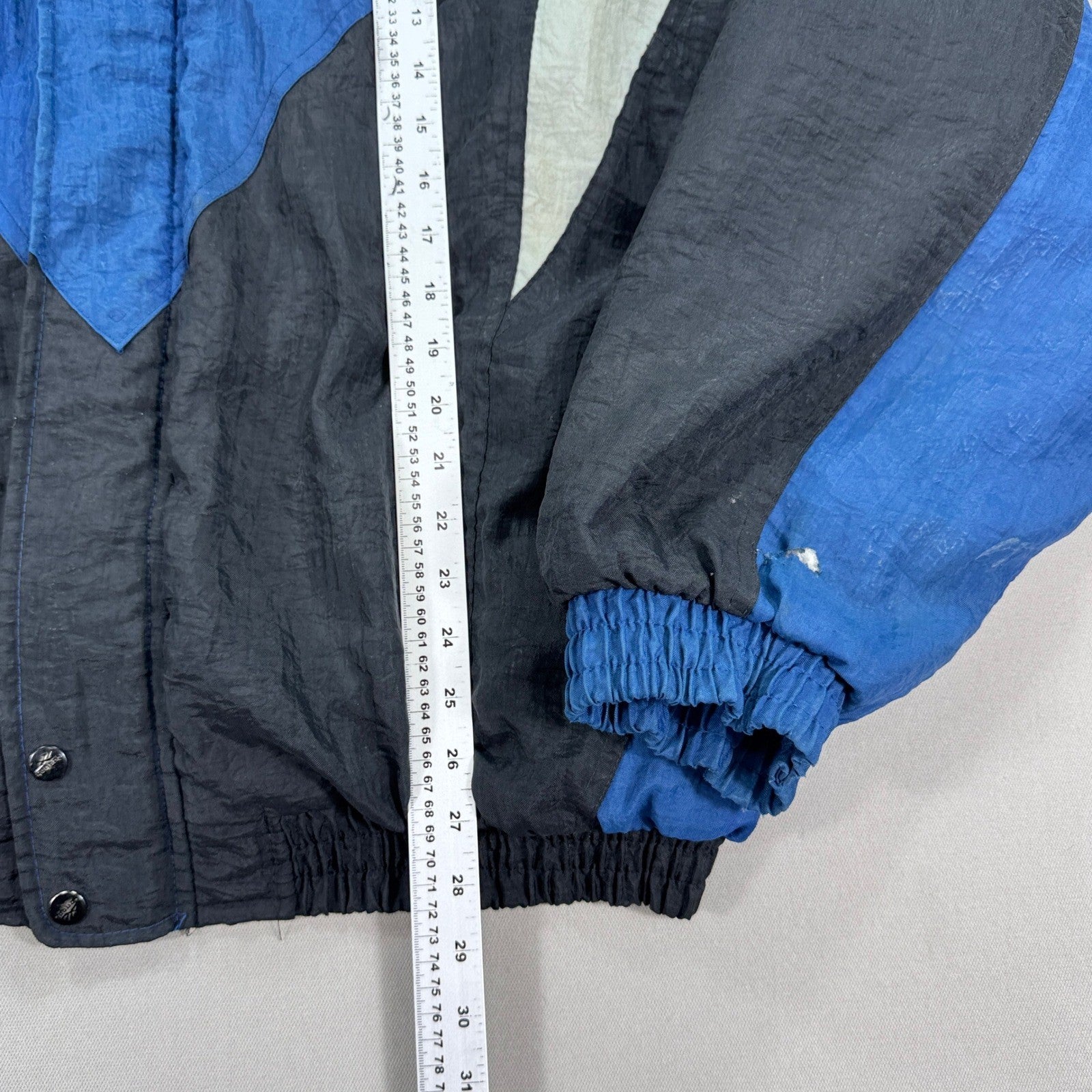 Vintage Dallas Cowboys Jacket Mens XL Black Blue NFL Pro Line Puffer Coat 90s