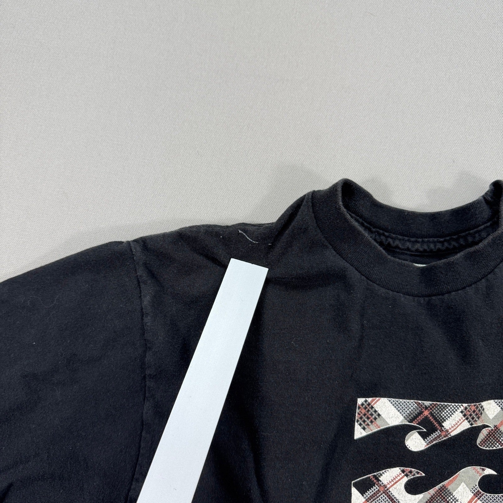 Billabong Arch Fill T-Shirt Men's Medium Black Graphic Print Surf Waves Cotton