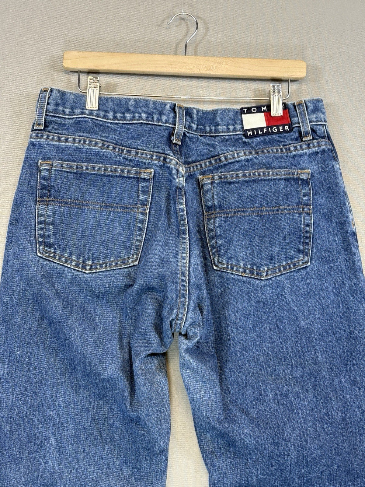 Vintage Tommy Hilfiger Freedom Jeans Y2K Button Fly mens Size 34