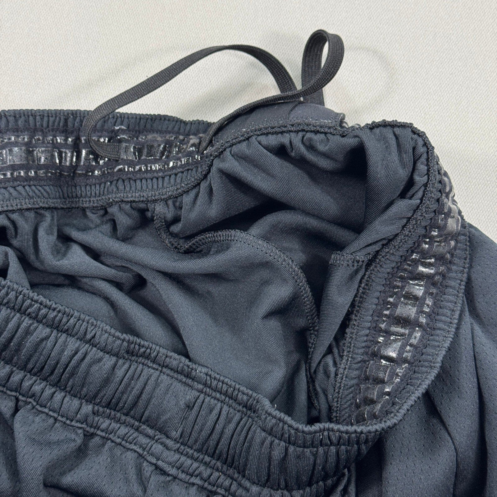 Nike NBA Utah Jazz Authentic Shorts mens Large Black Basketball Team Drawstring