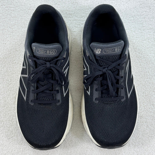 New Balance Fresh Foam M860K14 Running Shoes Womens Size 10 2E Black Sneakers