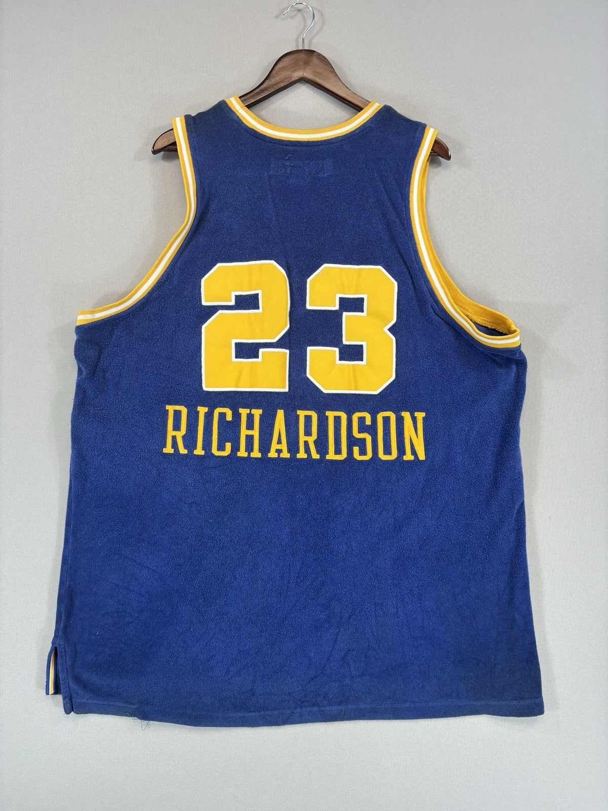 Vintage Reebok Golden State Warriors D'Funkd Richardson #23 Mens Blue Jersey XL