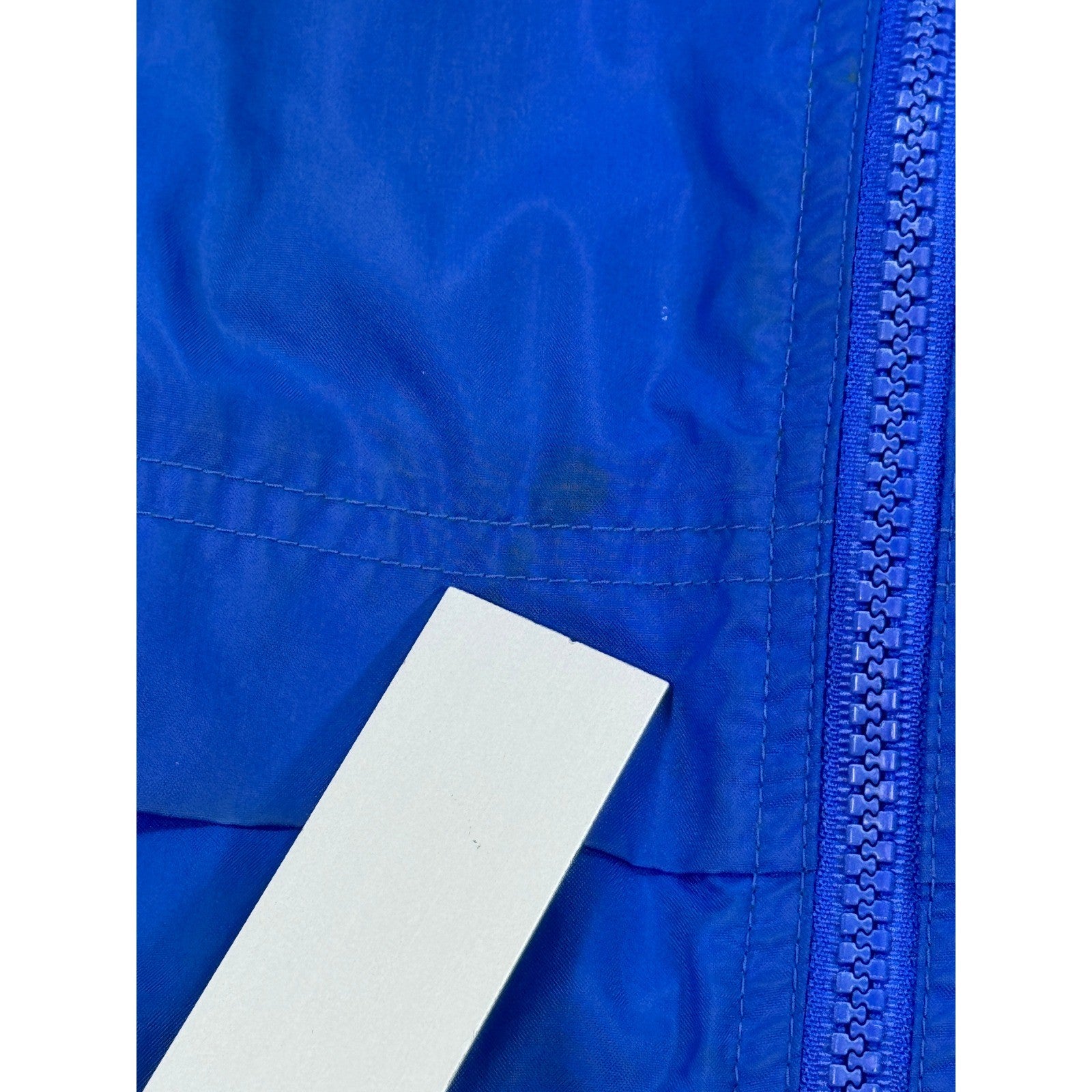 RARE Vintage Nike DB Bitter Warriors Windbreaker Jacket mens XL Blue Hooded