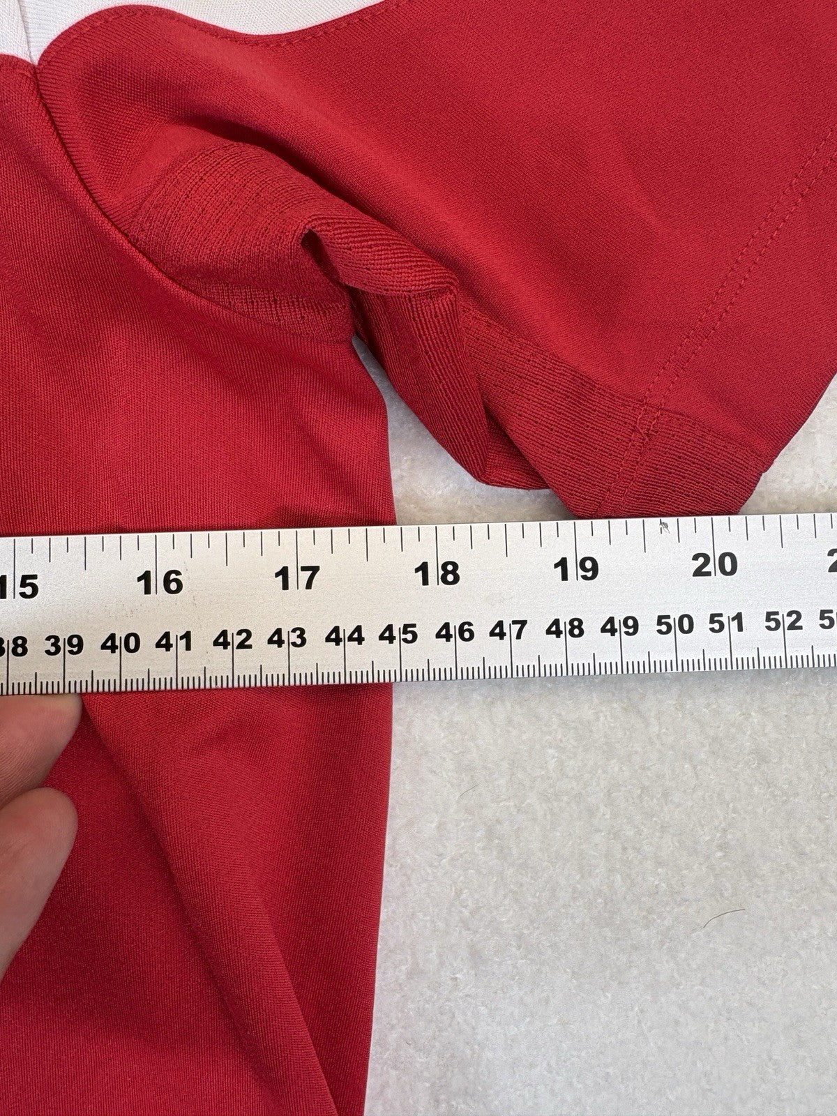 Umbro Glasgow RFC Rangers 2011-12 Soccer Red Colorblock Shirt Jersey Mens Small