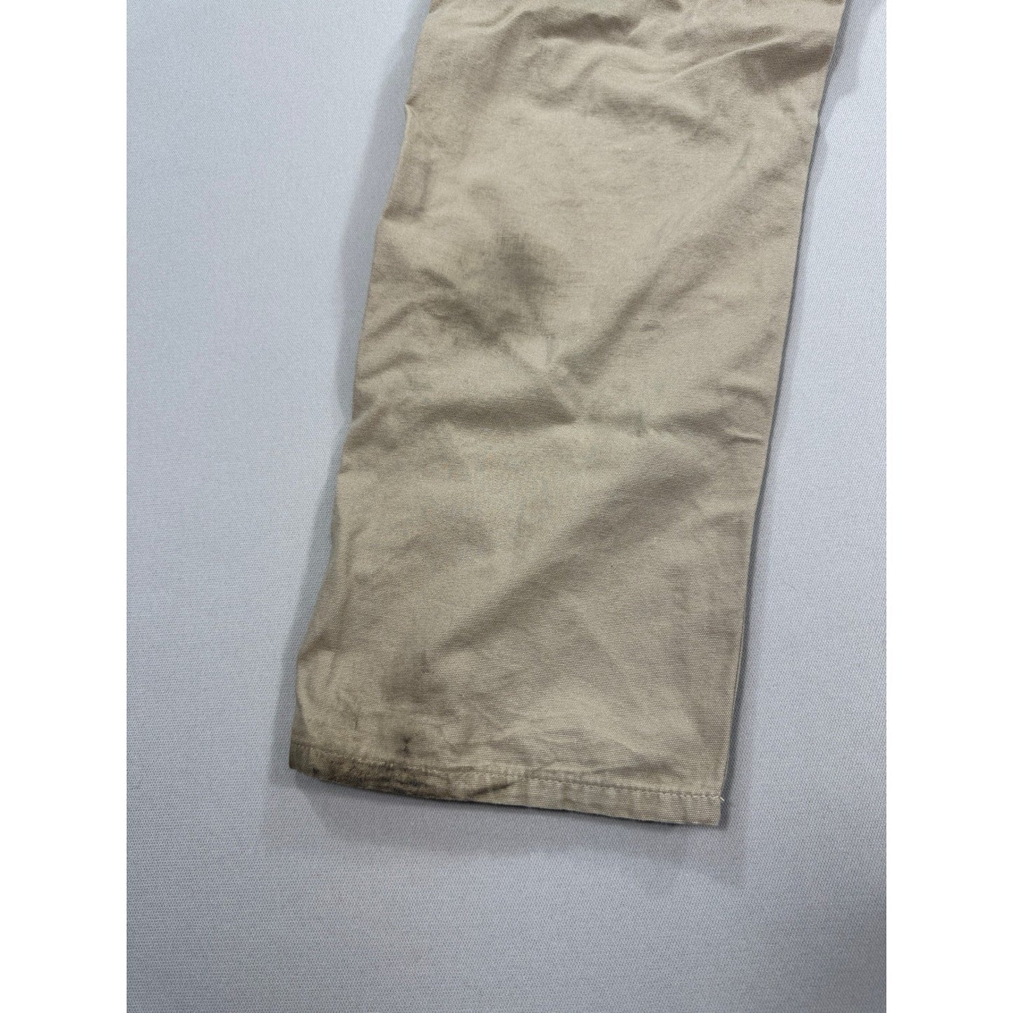 Carhartt Carpenter Pants mens 32x30 Beige Utility Workwear Trousers