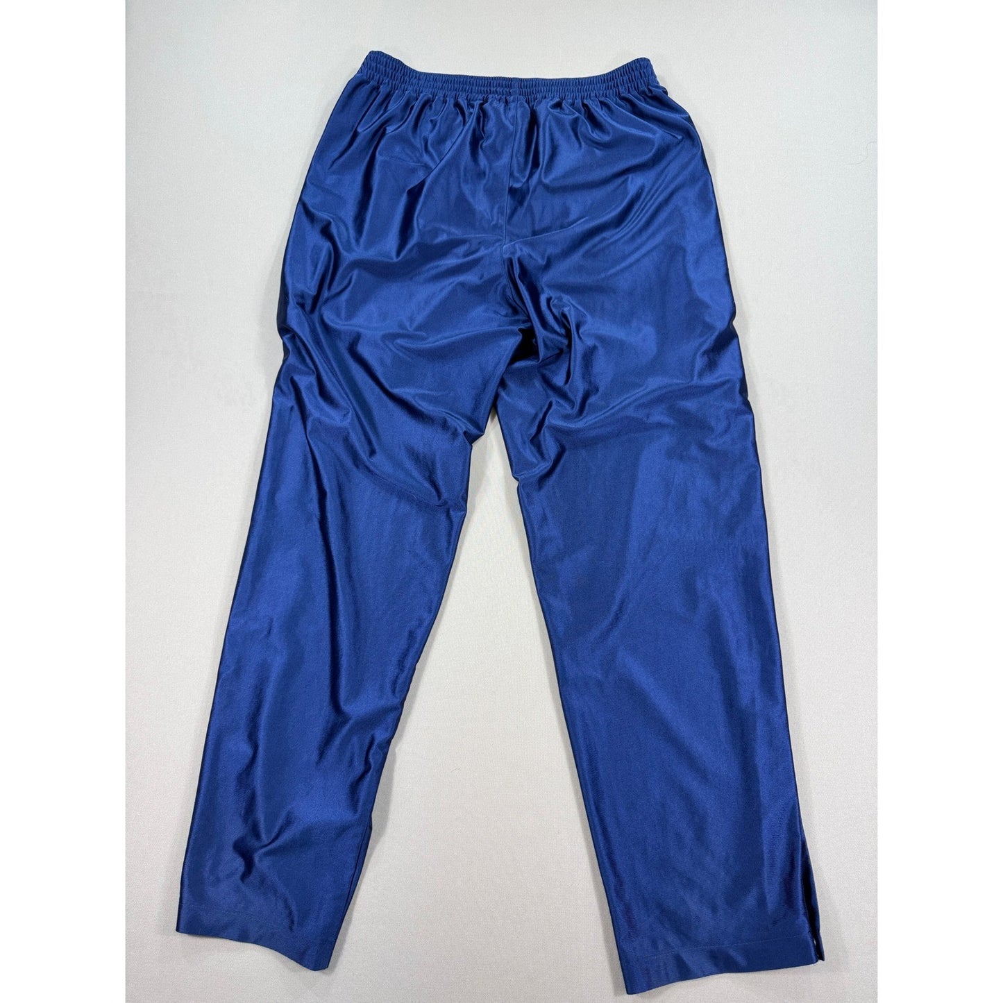Vintage Nike Tearaway Pants mens XL Blue Track Snap Button Sides Athletic