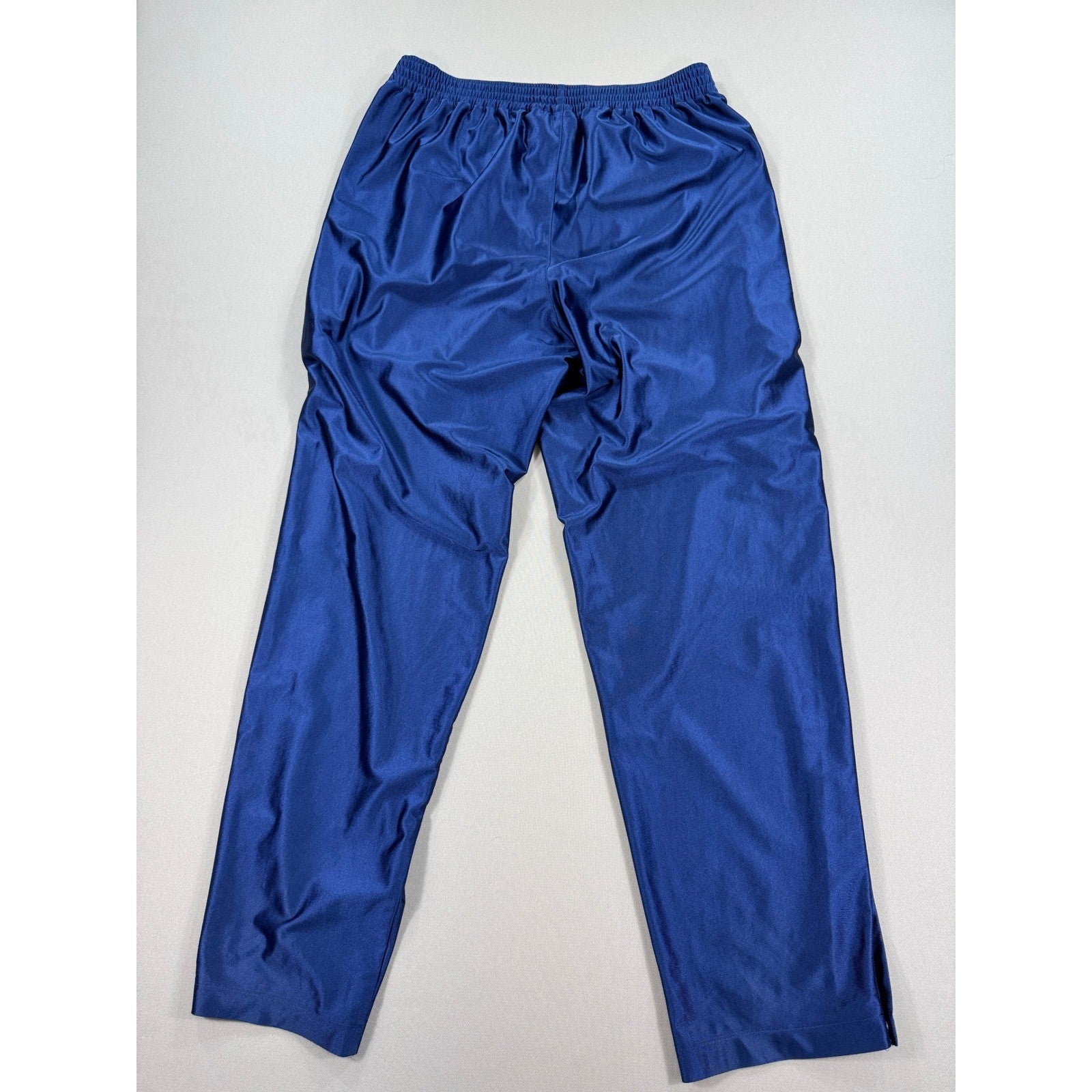 Vintage Nike Tearaway Pants mens XL Blue Track Snap Button Sides Athletic