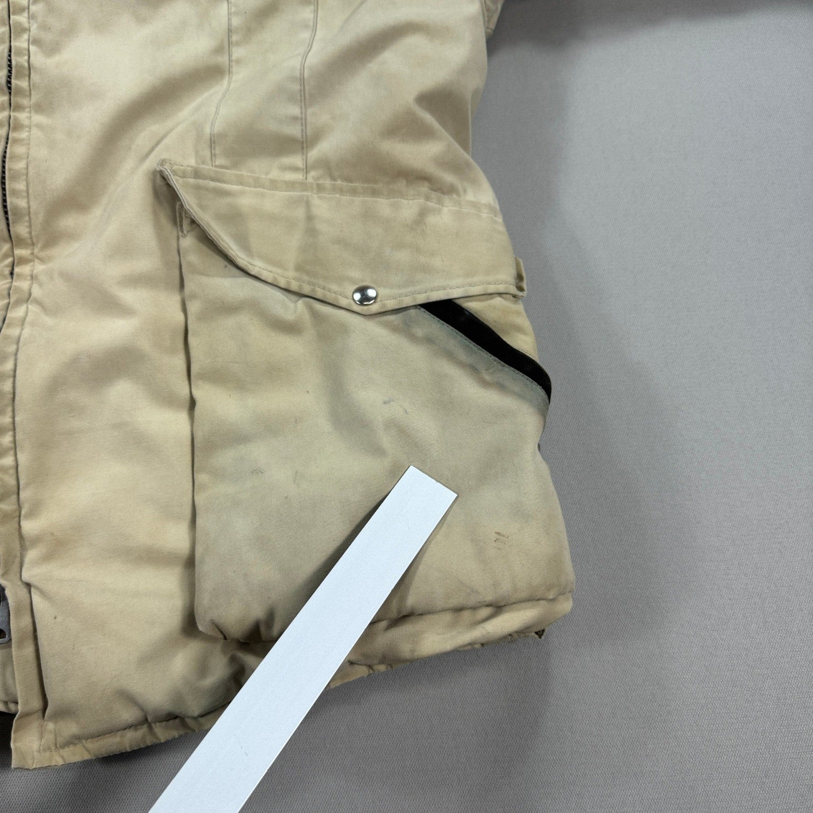 Vintage 10-X Shooting Jacket America's Finest Clothing mens Large Brown Patch