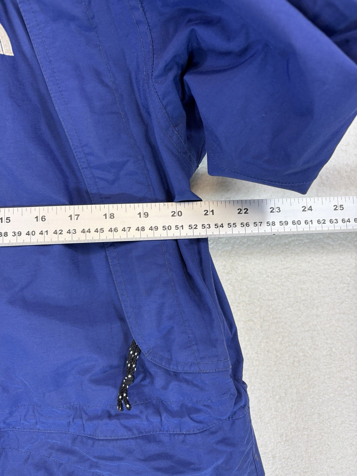 The North Face Nylon Hyvent Parka Jacket Mens Medium Full Zip Hooded Waterproof