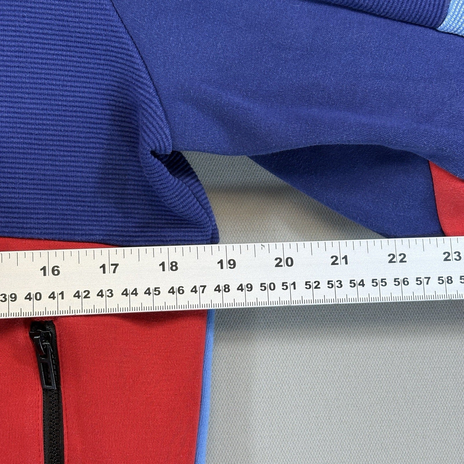 Puma BMW Motorsport Hooded Jacket Mens Blue Red Regular Fit Full Zip Small