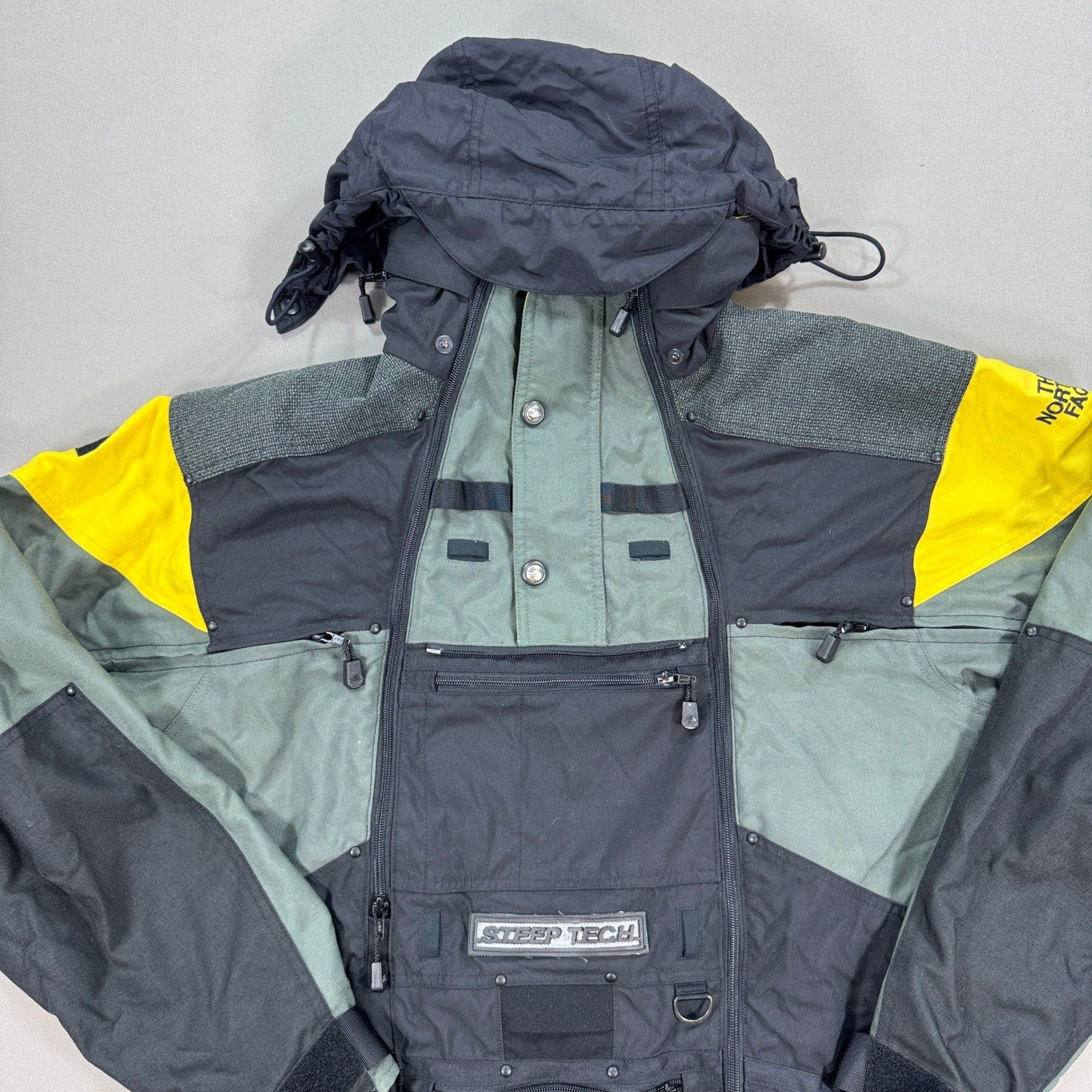 VTG The North Face Steep Tech Jacket Scot Schmidt mens Large Multicolor Hooded
