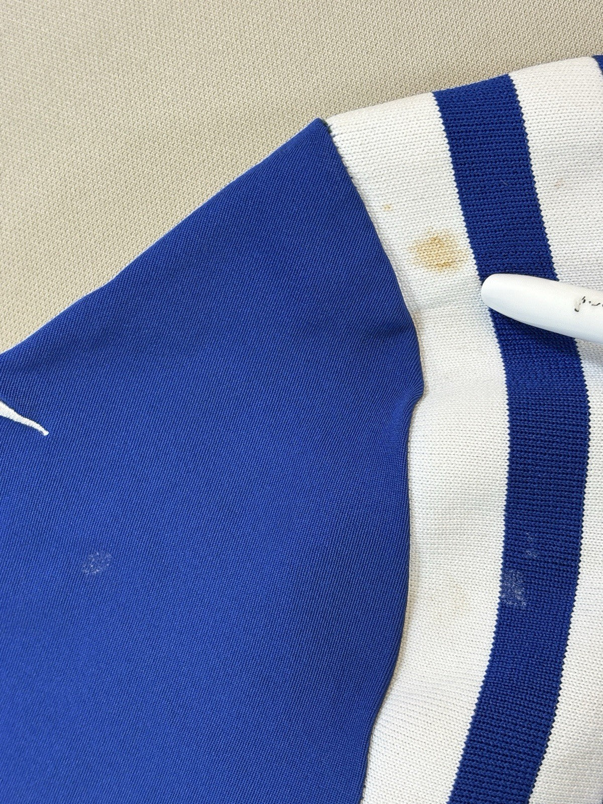 Nike On Field NFL Football Andrew Luck Indianapolis Colts Blue Jersey mens 44