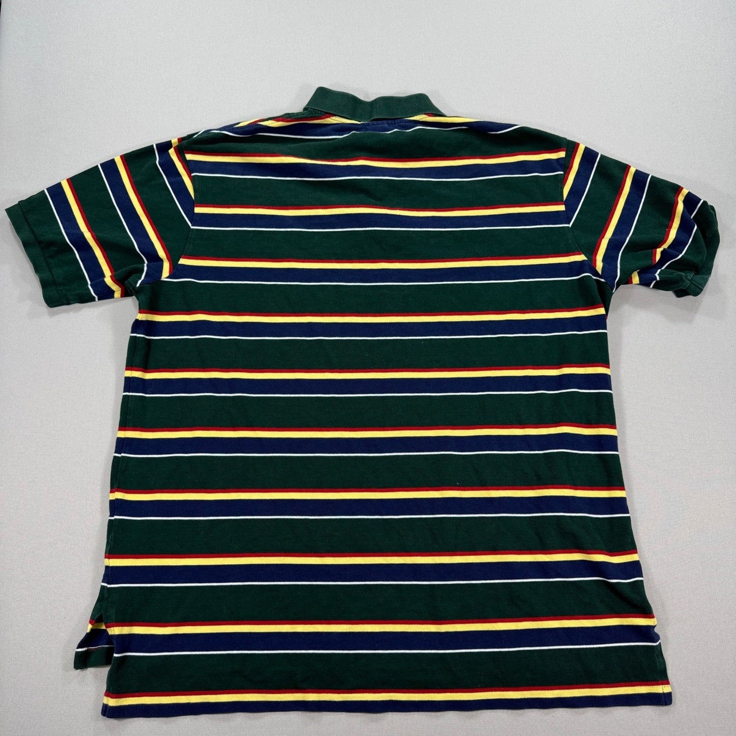 Polo by Ralph Lauren Polo Golf Shirt mens Size 3XLT Green Stripe Short Sleeve