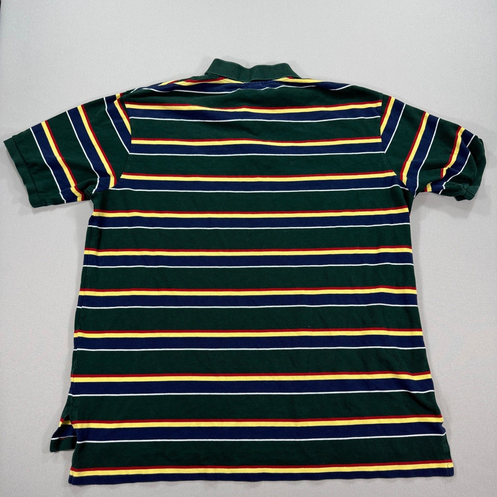 Polo by Ralph Lauren Polo Golf Shirt mens Size 3XLT Green Stripe Short Sleeve